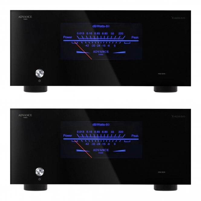 Advance Paris X-A220EVO Mono Power Amplifier (Pair) - Ex-Demo