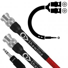 Shawline Digital Tuned ARAY 2BNC to Minijack 1m (M Scaler)