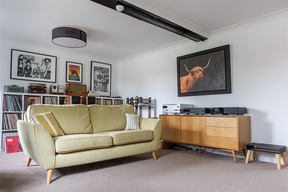 Large Demo Room at HiFiSound, Stockton DCS HiFi products