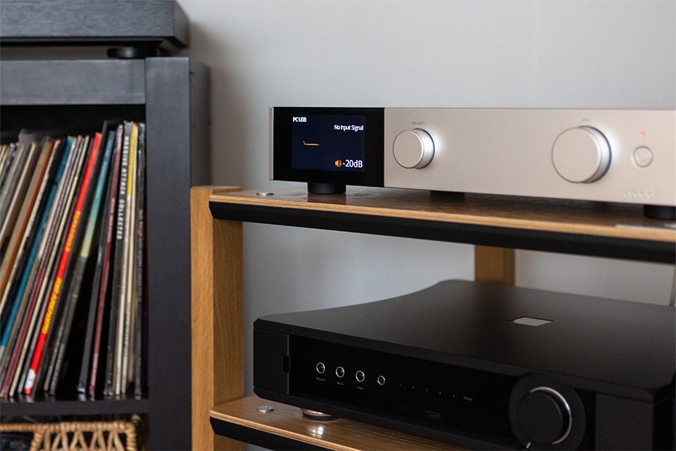 Audiolab 9000N Streamer and Rega Aethos Integrated Amplifier