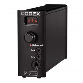 Codex DAC/Headphone Amplifier/Digital Preamplifier