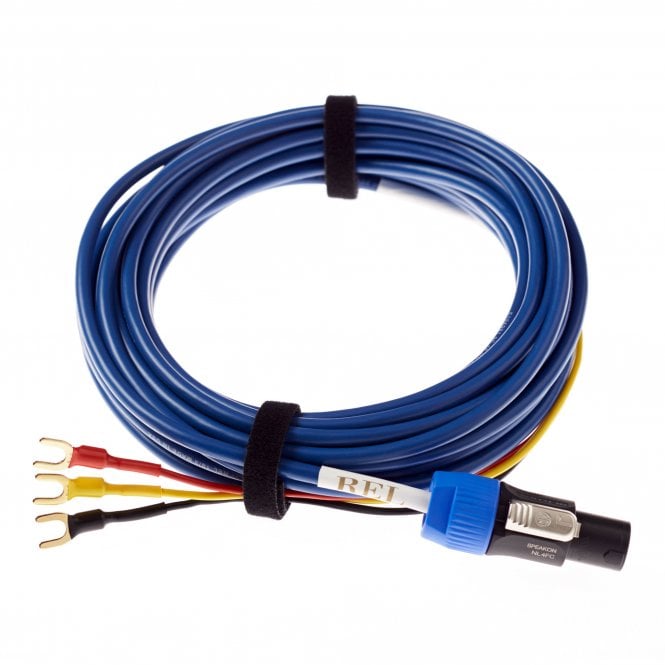 REL Acoustics Bassline Blue Naim Compatible Hi Level Subwoofer Cable