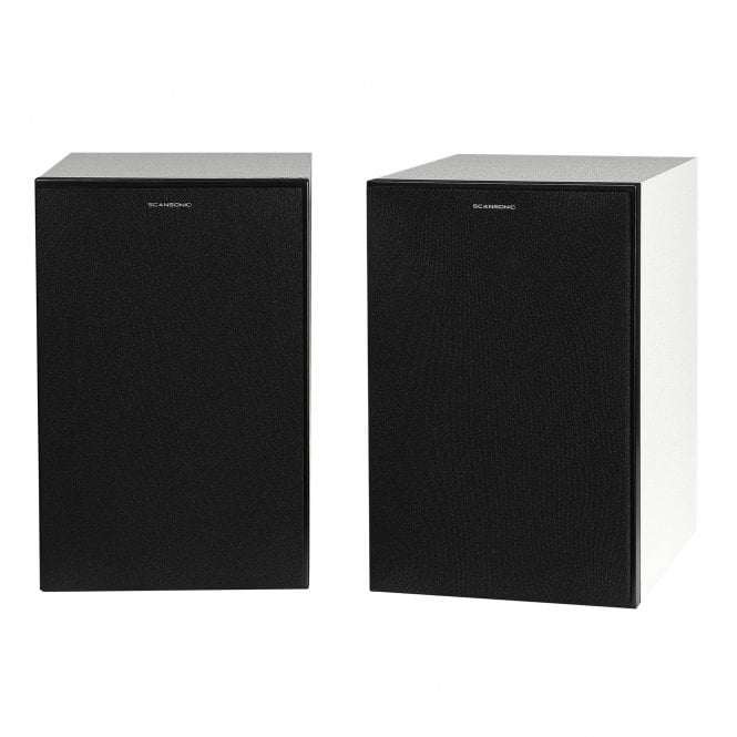 Scansonic L5 Standmount Speakers - White - Ex-Demo