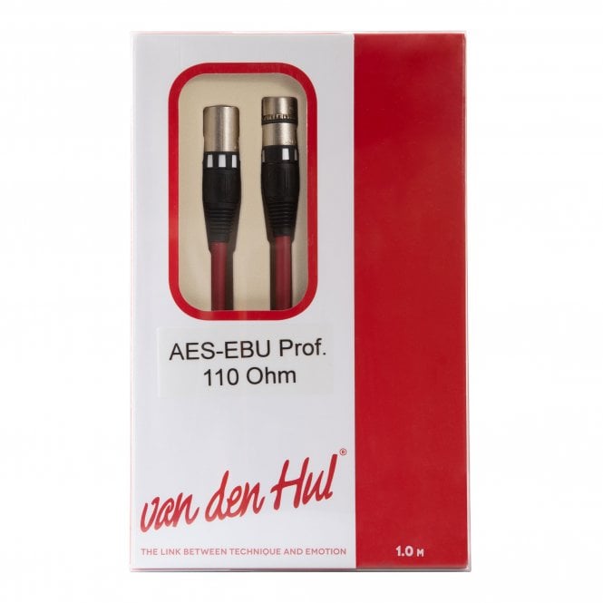 Van den Hul The AES-EBU 110 Ohm Professional XLR-XLR Interconnect