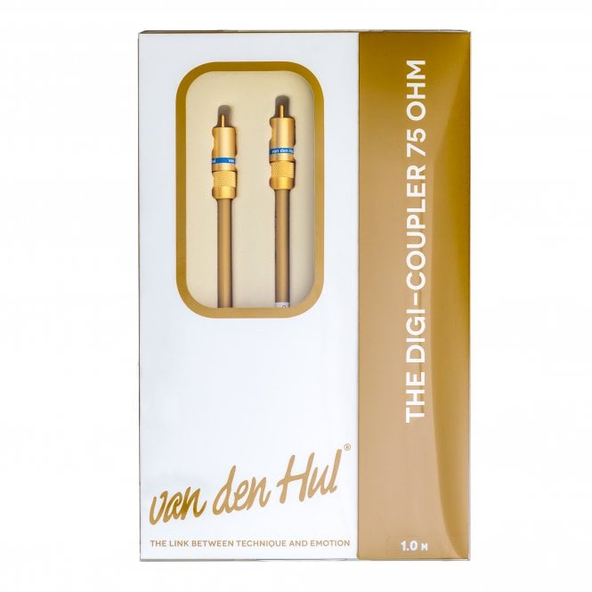 Van den Hul The Digi-Coupler 75 Ohm RCA-RCA Interconnect