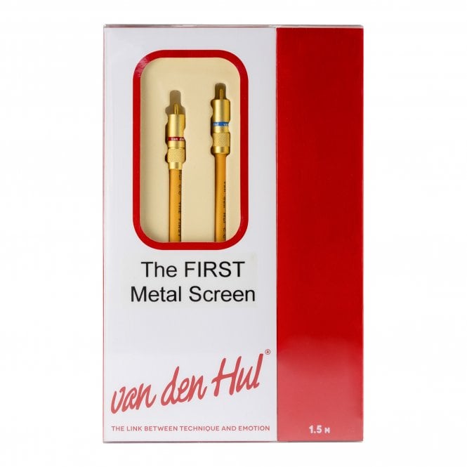 Van den Hul The First Metal Screen RCA-RCA Interconnect