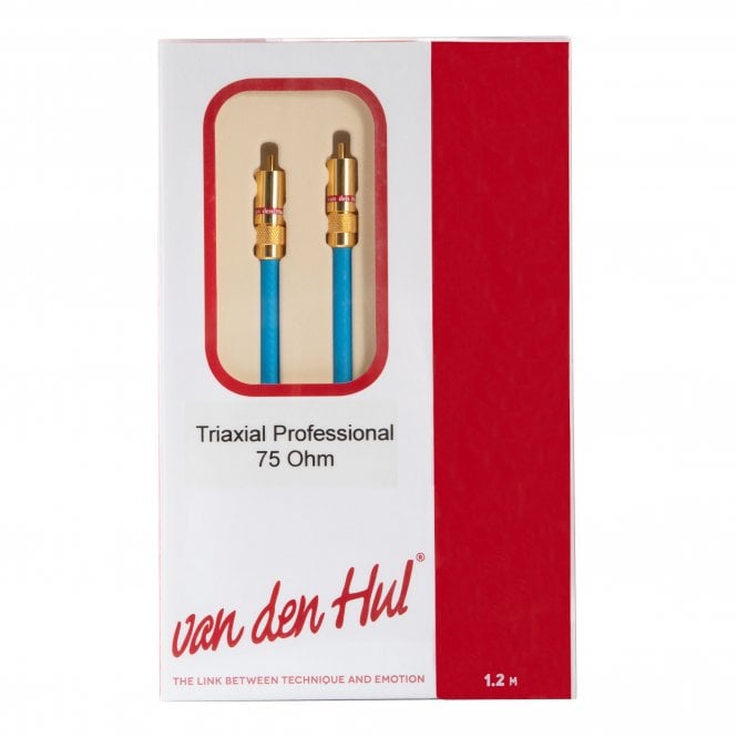Van den Hul The Triaxial Professional 75 Ohm RCA-RCA Interconnect